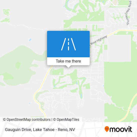 Mapa de Gauguin Drive