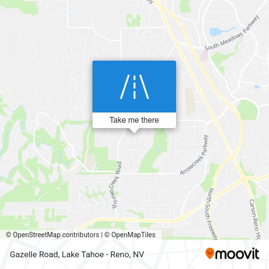 Gazelle Road map