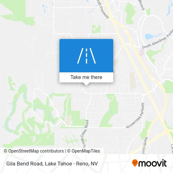 Gila Bend Road map