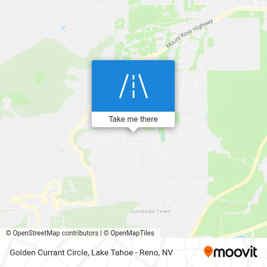 Golden Currant Circle map