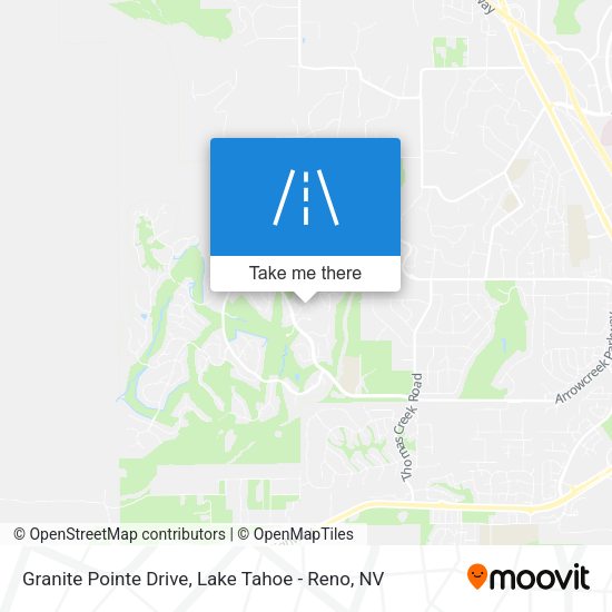 Granite Pointe Drive map