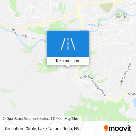 Greenhorn Circle map