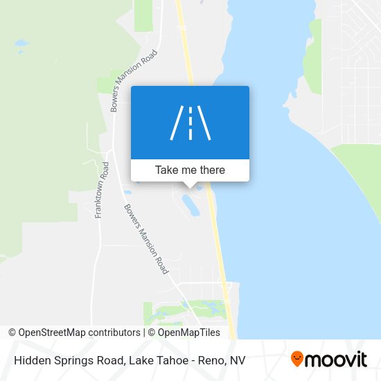 Mapa de Hidden Springs Road