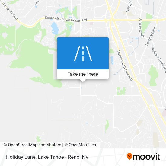 Holiday Lane map
