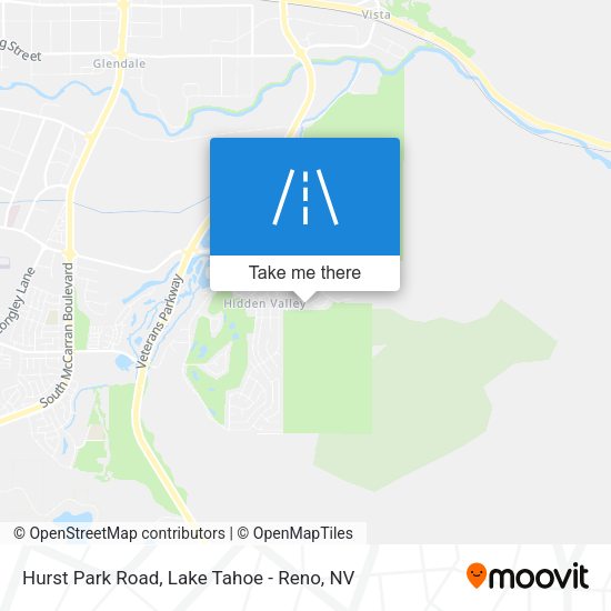 Hurst Park Road map