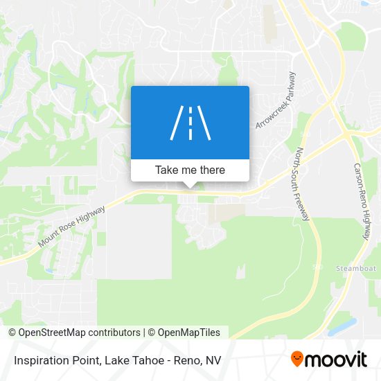 Mapa de Inspiration Point