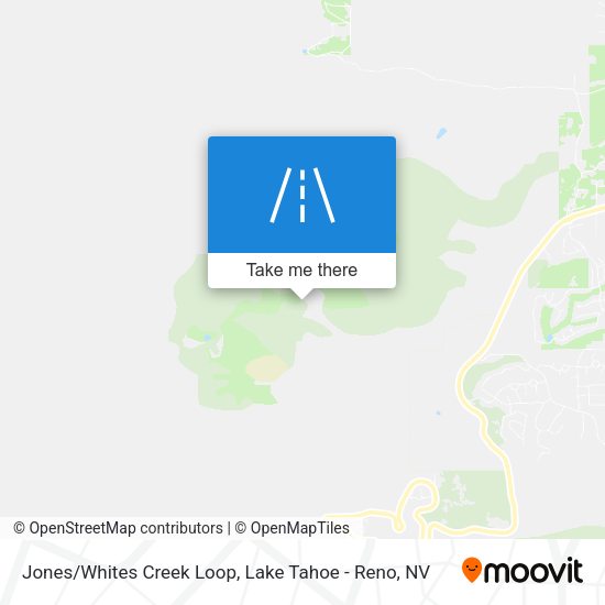 Jones/Whites Creek Loop map