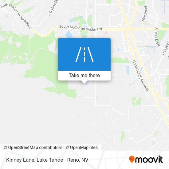 Kinney Lane map