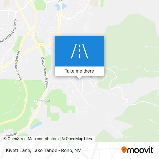 Kivett Lane map