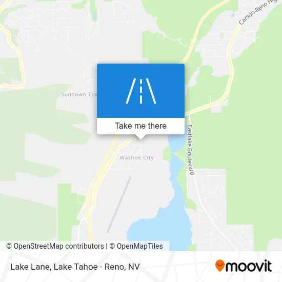 Lake Lane map