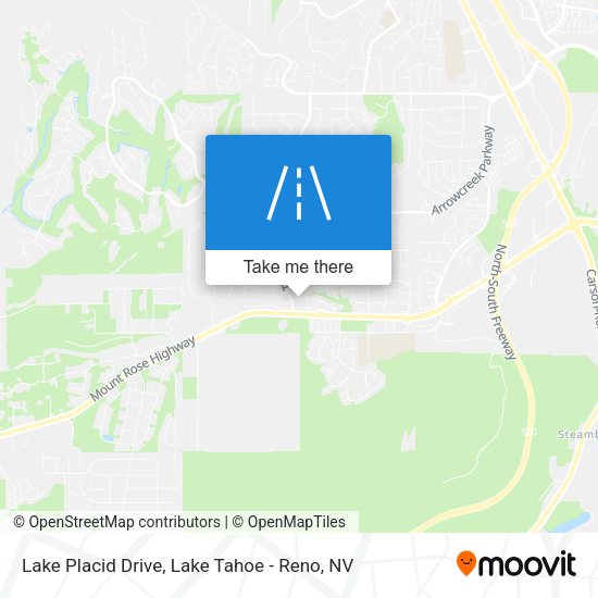 Lake Placid Drive map