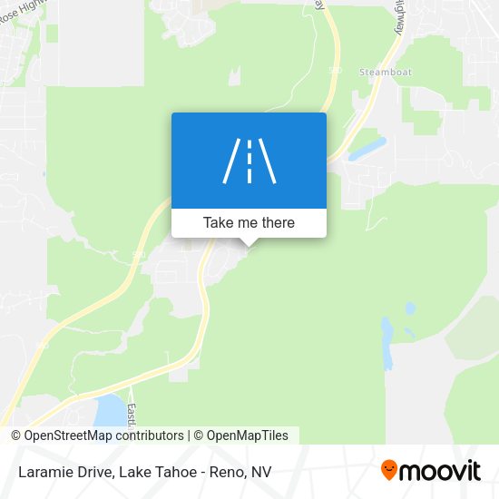 Laramie Drive map