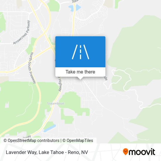 Lavender Way map