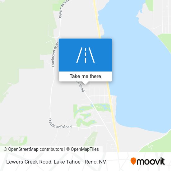 Lewers Creek Road map