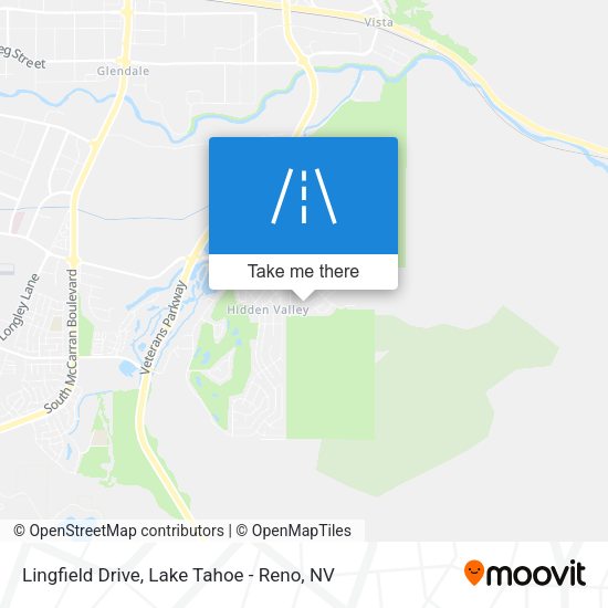 Lingfield Drive map