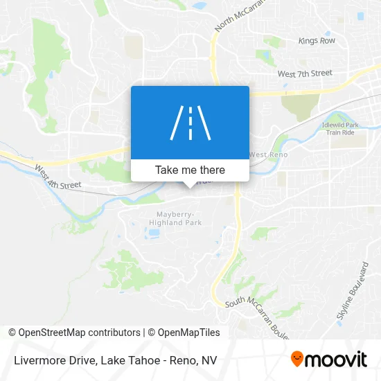 Livermore Drive map