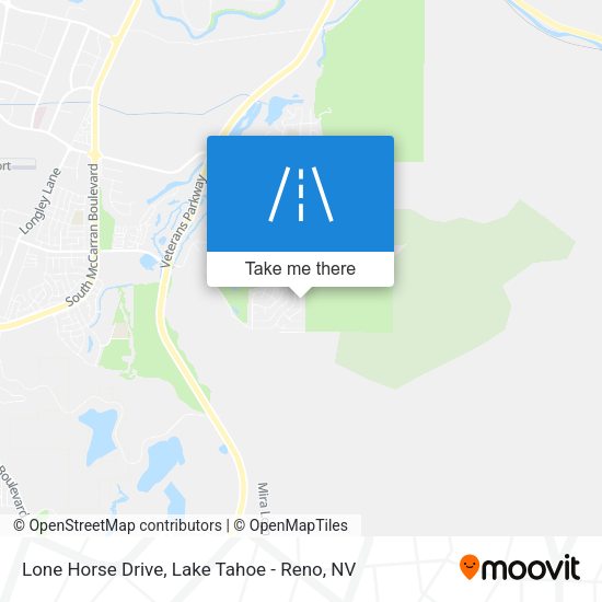 Lone Horse Drive map