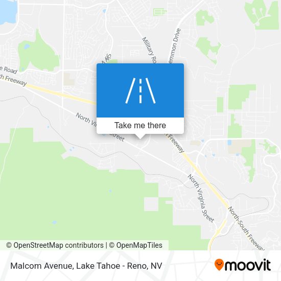 Malcom Avenue map