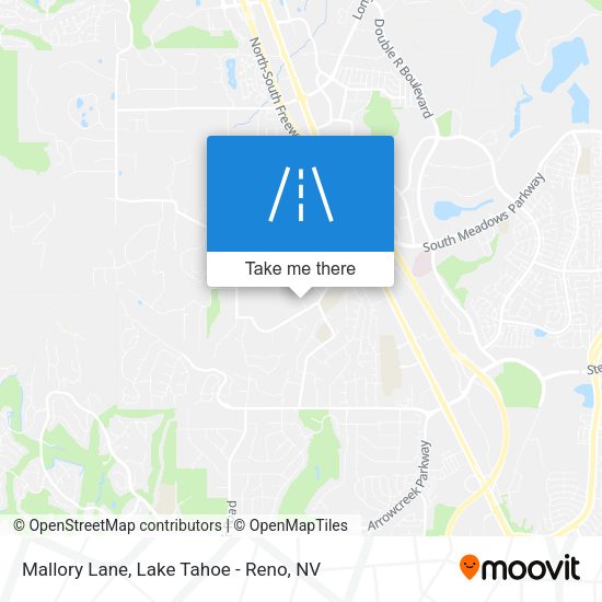 Mallory Lane map