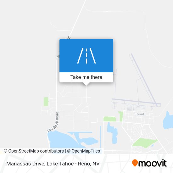 Manassas Drive map