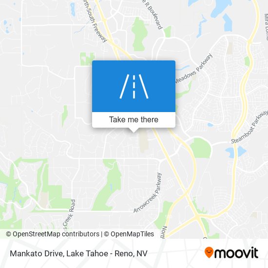 Mankato Drive map