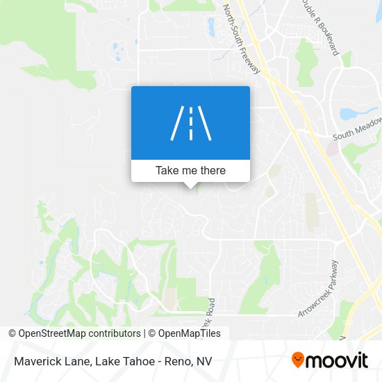Maverick Lane map