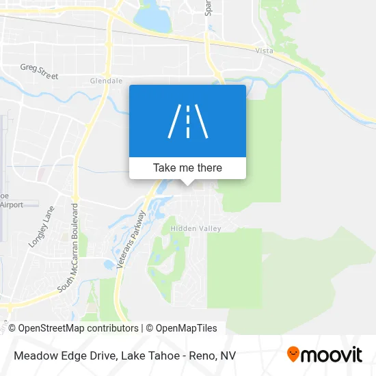 Meadow Edge Drive map