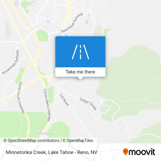 Mapa de Minnetonka Creek