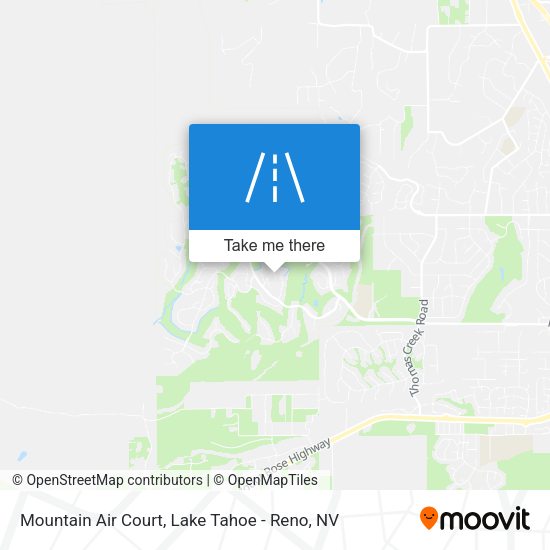 Mountain Air Court map