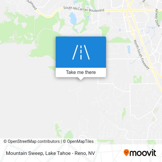 Mapa de Mountain Sweep