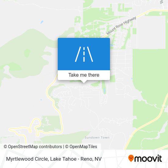 Myrtlewood Circle map