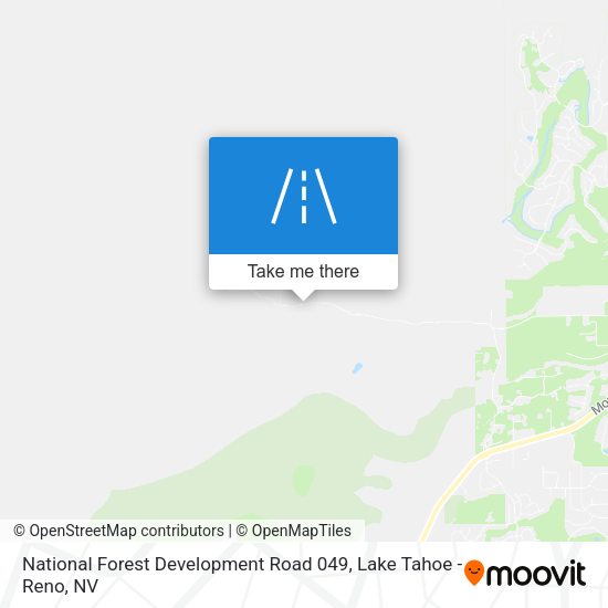 Mapa de National Forest Development Road 049