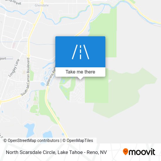 Mapa de North Scarsdale Circle