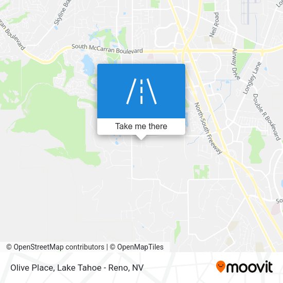 Mapa de Olive Place
