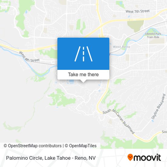 Mapa de Palomino Circle