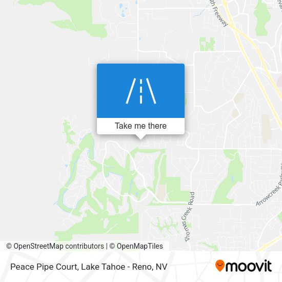 Peace Pipe Court map