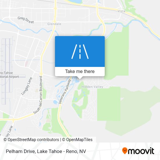 Mapa de Pelham Drive