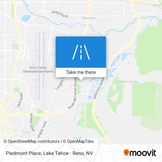 Piedmont Place map
