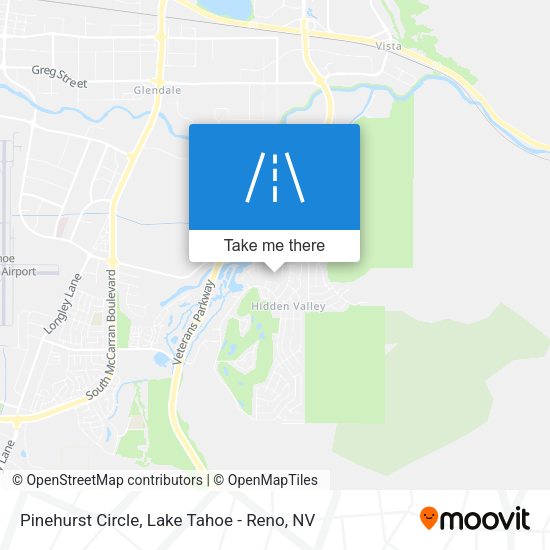 Pinehurst Circle map