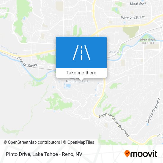 Pinto Drive map