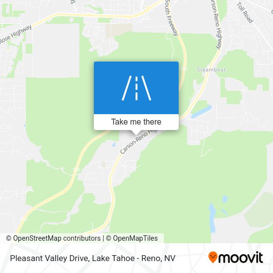 Pleasant Valley Drive map