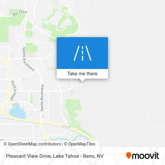 Pleasant View Drive map