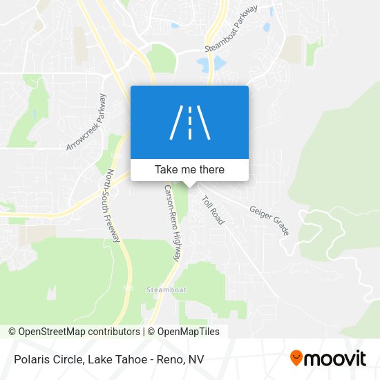 Polaris Circle map