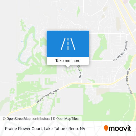 Prairie Flower Court map