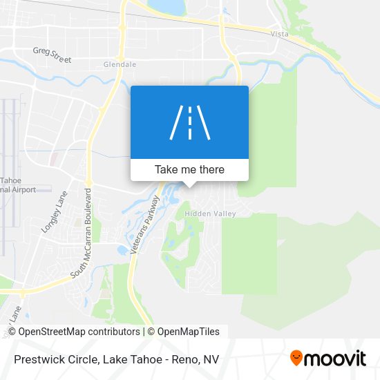 Prestwick Circle map