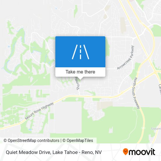 Quiet Meadow Drive map