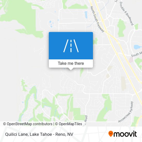 Quilici Lane map