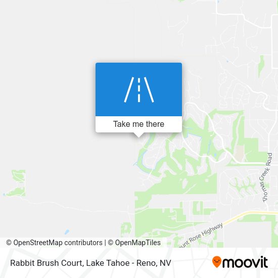 Rabbit Brush Court map