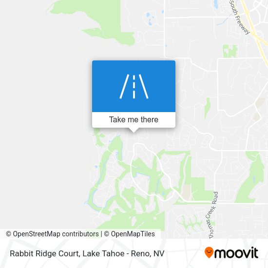 Rabbit Ridge Court map