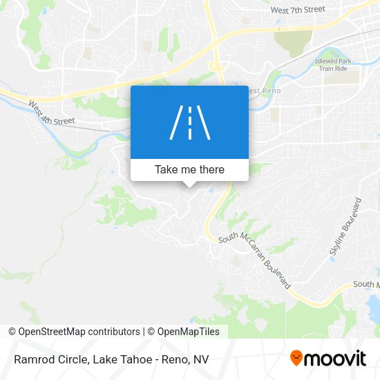 Ramrod Circle map